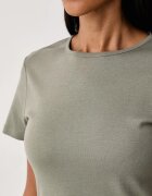 United Colors of Benetton тениска дамска от памук зелена 3GA8D10BX