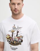 United Colors of Benetton тениска мъжка от памук бяла 3MI5U10BZ