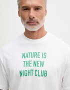United Colors of Benetton тениска мъжка от памук бяла 3MI5U10C5