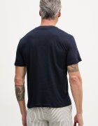 United Colors of Benetton тениска мъжка с памук тъмносиня 36IBU10CE