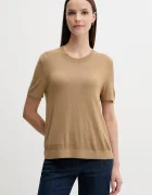 United Colors of Benetton Тениска с коприна