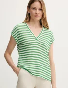 United Colors of Benetton Тениска с лен