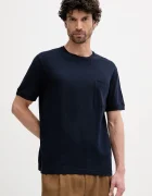 United Colors of Benetton Тениска с лен