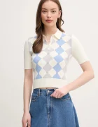 United Colors of Benetton Тениска с яка