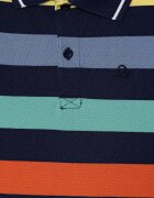 United Colors of Benetton тениска с яка за деца от памук многоцветна 37JJG3012