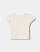 United Colors of Benetton тениска за деца от памук бежова 38V4G10N6