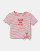 United Colors of Benetton тениска за деца от памук многоцветна 3HTMC10TJ