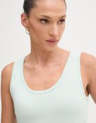 United Colors of Benetton топ дамски от памук зелен 3GA8DH018