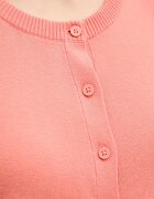 United Colors of Benetton Жилетка дамска от памук оранжева 1C19D502P