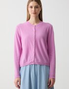 United Colors of Benetton жилетка дамска от вълна виолетова 1002D501U