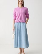 United Colors of Benetton жилетка дамска от вълна виолетова 1002D501U