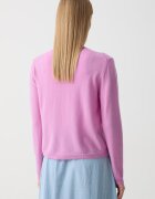 United Colors of Benetton жилетка дамска от вълна виолетова 1002D501U