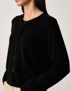 United Colors of Benetton жилетка дамска с вълна черна 1B9YD502Y