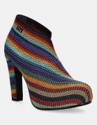 United Nude Боти Fold Hi II с дебел ток 1087092105