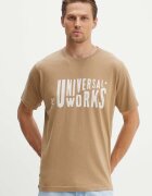 Universal Works Памучна тениска Mystery Train Print Tee
