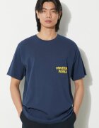 Universal Works Памучна тениска Print Pocket Tee