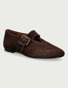 Vagabond Shoemakers балеринки от велур ALEYA кафяви 6219-240-29
