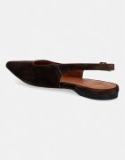 Vagabond Shoemakers балеринки от велур HERMINE кафяви 5733-140-14