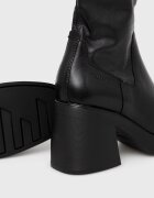 Vagabond Shoemakers Боти Brooke дамски в черно с висок ток