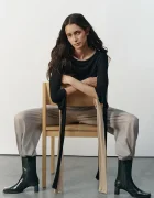 Vagabond Shoemakers боти дамски от кожа ELVINA черни 6258-101-20