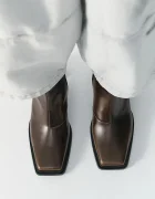 Vagabond Shoemakers боти дамски от кожа ELVINA кафяви 6258-118-33