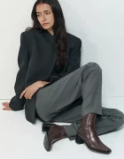 Vagabond Shoemakers боти дамски от кожа FAY кафяви 6100-001-35