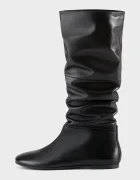 Vagabond Shoemakers ботуши под коляното дамски от кожа ALEYA черни 6219-301-20