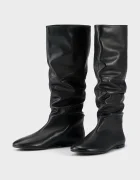 Vagabond Shoemakers ботуши под коляното дамски от кожа ALEYA черни 6219-301-20
