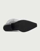 Vagabond Shoemakers ботуши под коляното с нисък ток дамски от кожа KELSEY черни 6210-201-20