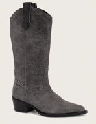 Vagabond Shoemakers каубойски ботуши с дебел ток дамски от кожа KELSEY сиви 6110-007-21