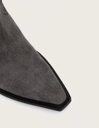 Vagabond Shoemakers каубойски ботуши с дебел ток дамски от кожа KELSEY сиви 6110-007-21