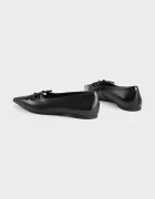 Vagabond Shoemakers Кожени балеринки HERMINE в черно 5933-160-20