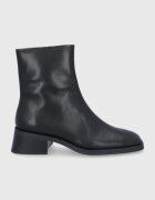 Vagabond Shoemakers Кожени боти BLANCA дамски в черно с висок ток 5217-201-20
