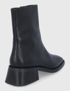 Vagabond Shoemakers Кожени боти BLANCA дамски в черно с висок ток 5217-201-20