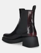 Vagabond Shoemakers Кожени боти челси DORAH в бордо с дебел ток 5642-004-54