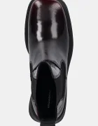 Vagabond Shoemakers Кожени боти челси DORAH в бордо с дебел ток 5642-004-54