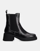 Vagabond Shoemakers Кожени боти челси DORAH в черно с дебел ток 5642-001-87