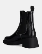 Vagabond Shoemakers Кожени боти челси DORAH в черно с дебел ток 5642-001-87