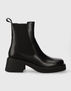 Vagabond Shoemakers Кожени боти челси DORAH в черно с висок ток 5642.001.20