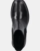Vagabond Shoemakers Кожени боти челси KENOVA в черно с равна подметка 6041-001-20