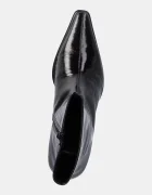 Vagabond Shoemakers Кожени боти GISELLE в черно с дебел ток 5854-060-20