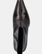 Vagabond Shoemakers Кожени боти GISELLE в кафяво с дебел ток 5854-001-35