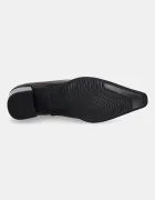 Vagabond Shoemakers Кожени боти GISELLE в кафяво с дебел ток 5854-001-35