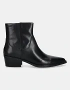 Vagabond Shoemakers Кожени боти KELSEY в черно с дебел ток 5810-101-20