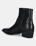 Vagabond Shoemakers Кожени боти KELSEY в черно с дебел ток 5810-101-20