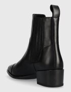 Vagabond Shoemakers Кожени боти MARJA в черно с дебел ток 5613.001.20