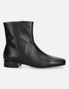 Vagabond Shoemakers Кожени боти MONA в черно с равна подметка 5955-001-20