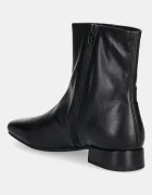 Vagabond Shoemakers Кожени боти MONA в черно с равна подметка 5955-001-20