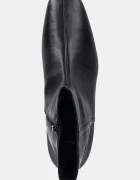 Vagabond Shoemakers Кожени боти MONA в черно с равна подметка 5955-001-20