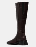 Vagabond Shoemakers Кожени ботуши BLANCA в кафяво с равна подметка 5417-801-35